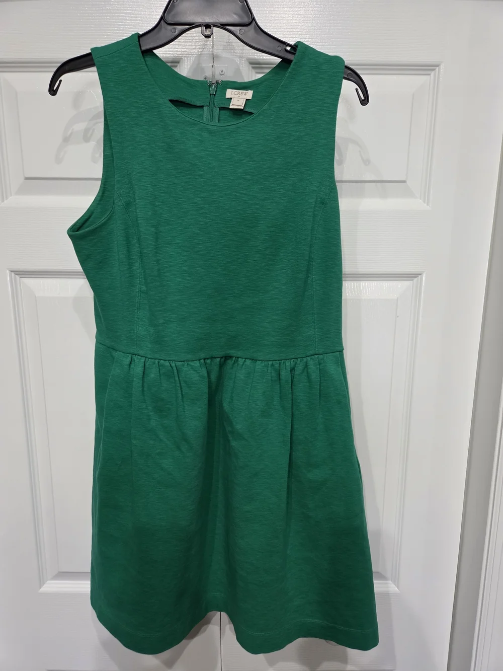 J. Crew Emerald Green Sleeveless Women's Dress